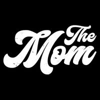 Retro The Mom Matching Family Cooling Performance Crew T-Shirt