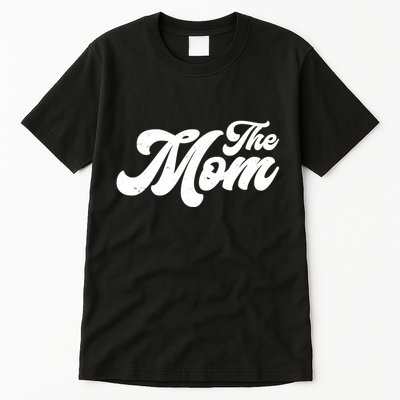 Retro The Mom Matching Family Tall T-Shirt