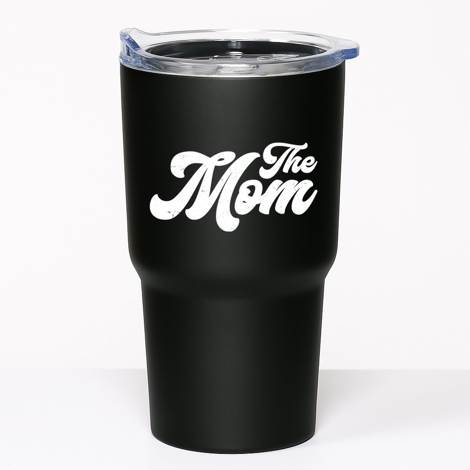 Retro The Mom Matching Family Tumbler