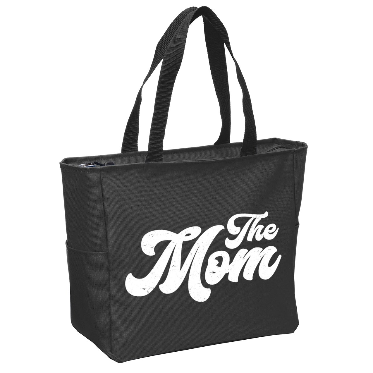 Retro The Mom Matching Family Zip Tote Bag
