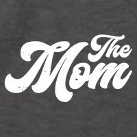 Retro The Mom Matching Family Vector Backpack