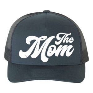 Retro The Mom Matching Family Yupoong Adult 5-Panel Trucker Hat