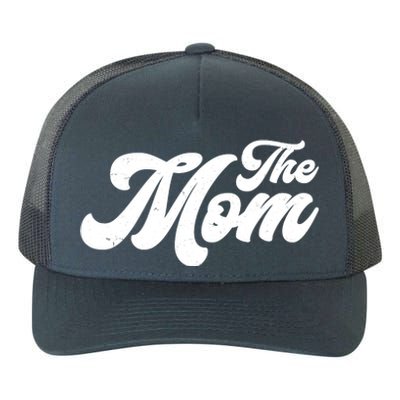 Retro The Mom Matching Family Yupoong Adult 5-Panel Trucker Hat