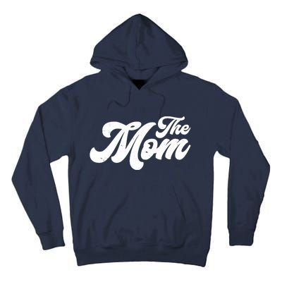 Retro The Mom Matching Family Tall Hoodie