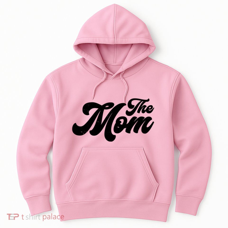Retro The Mom Matching Family Hoodie