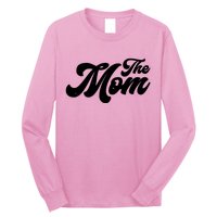 Retro The Mom Matching Family Long Sleeve Shirt