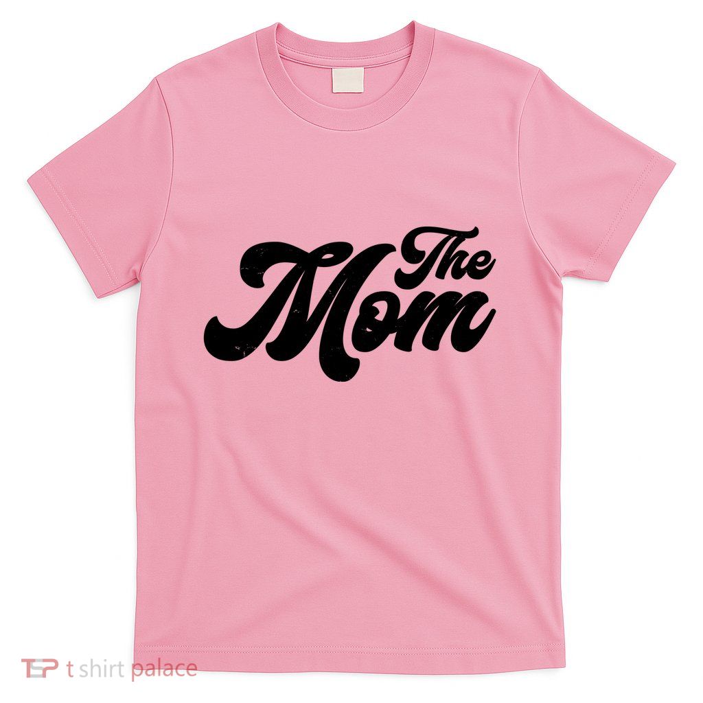 Retro The Mom Matching Family T-Shirt