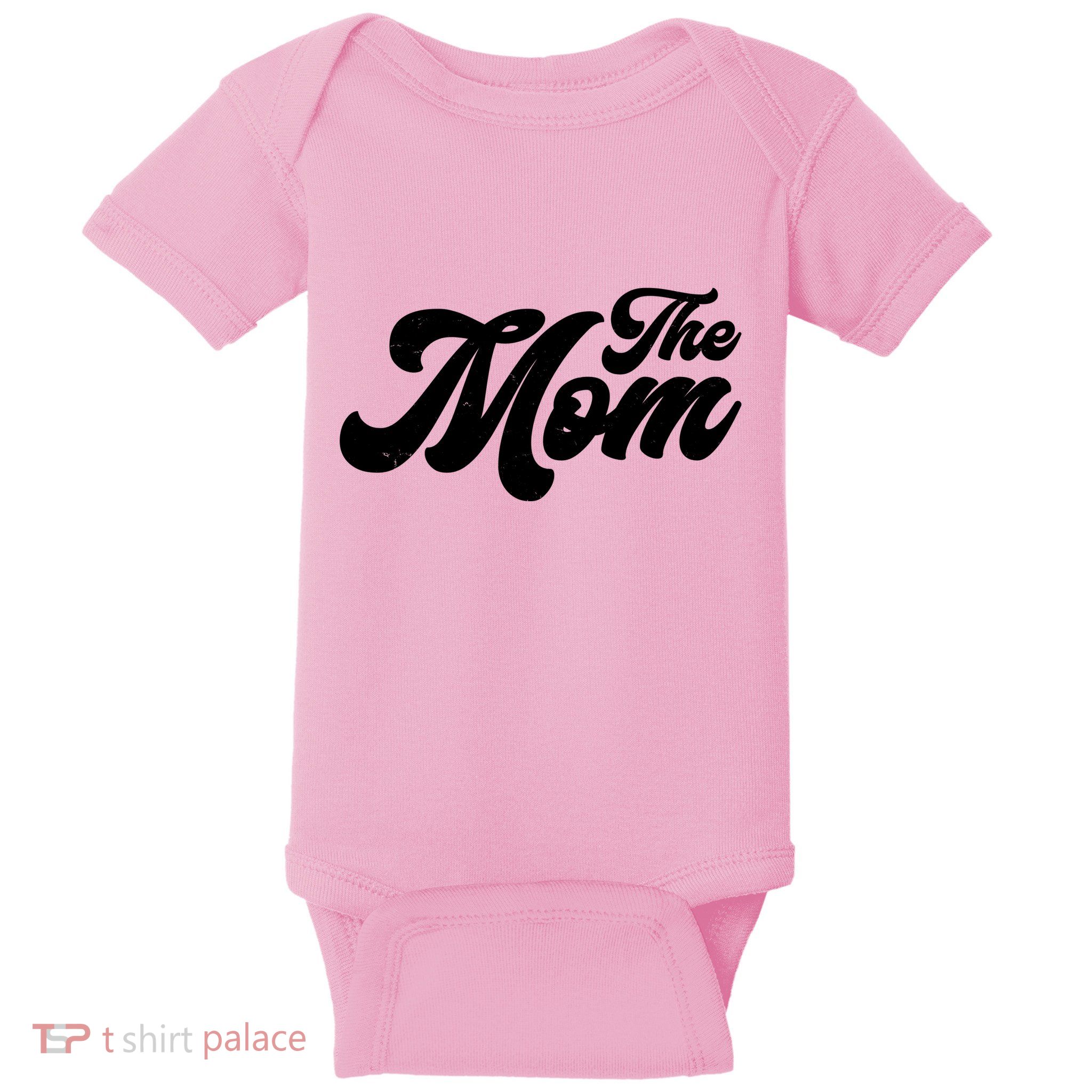 Retro The Mom Matching Family Baby Bodysuit