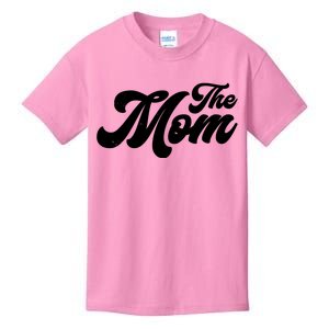 Retro The Mom Matching Family Kids T-Shirt