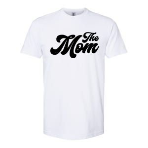 Retro The Mom Matching Family Softstyle CVC T-Shirt