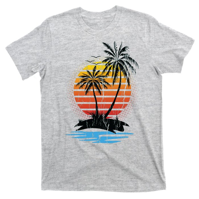 Retro Tropical Island T-Shirt