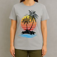 Retro Tropical Island T-Shirt