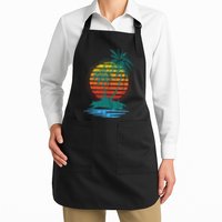 Retro Tropical Island Apron
