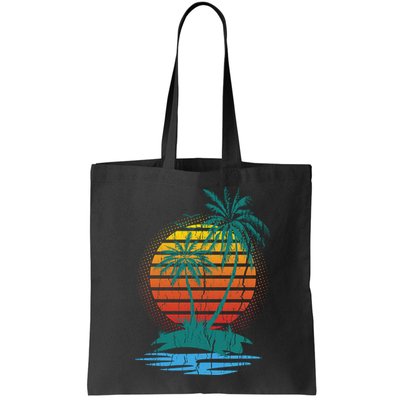 Retro Tropical Island Bag