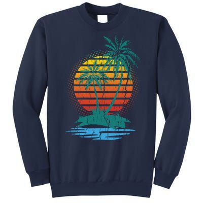 Retro Tropical Island Sweatshirt