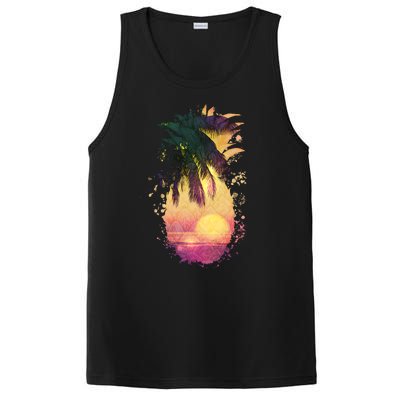 Retro Tropical Pineapple PosiCharge Competitor Tank