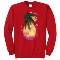 Retro Tropical Pineapple Sweatshirt