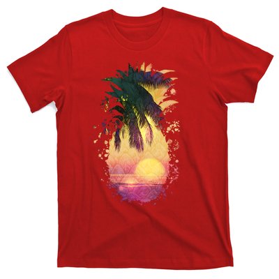 Retro Tropical Pineapple T-Shirt