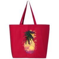 Retro Tropical Pineapple 25L Jumbo Tote
