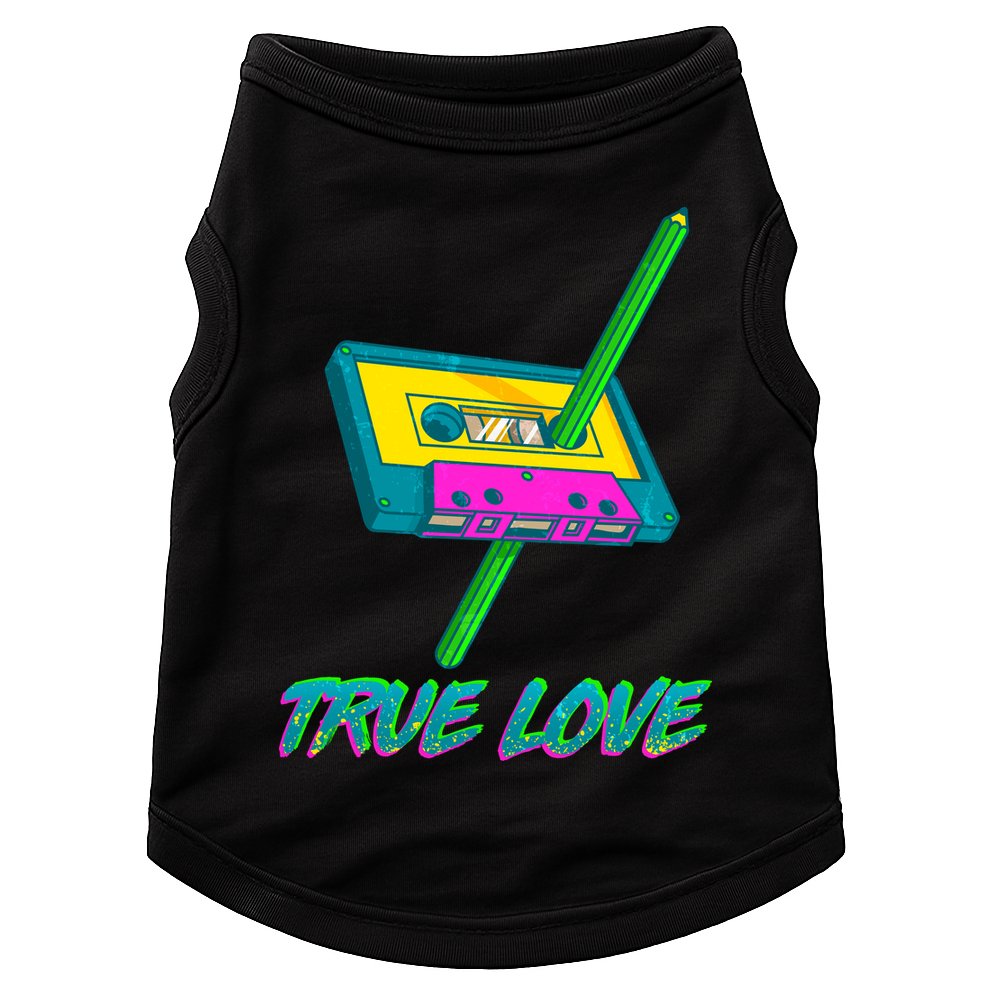 Retro True Love Doggie Tank