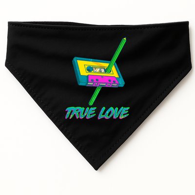 Retro True Love USA-Made Doggie Bandana