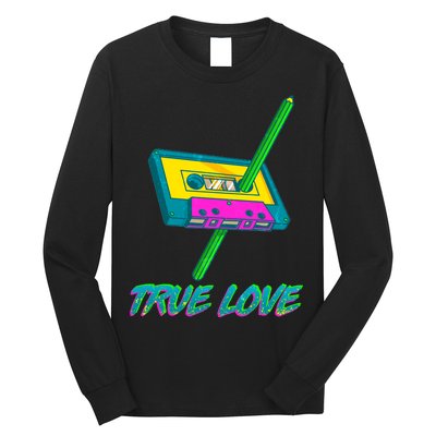 Retro True Love Long Sleeve Shirt