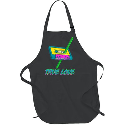 Retro True Love Full-Length Apron With Pockets