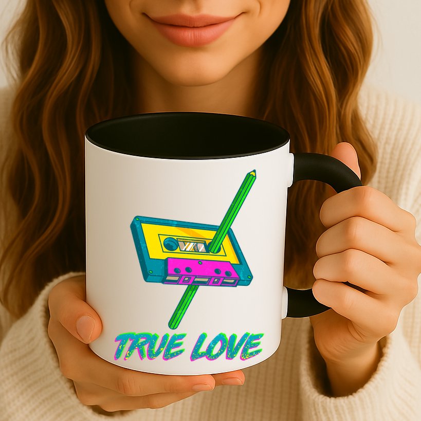 Retro True Love Mug