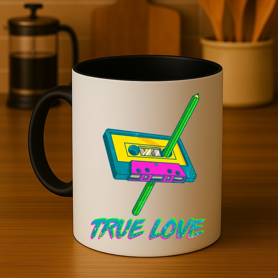 Retro True Love Mug