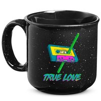 Retro True Love 15oz Campfire Ceramic Mug