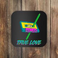 Retro True Love Coaster