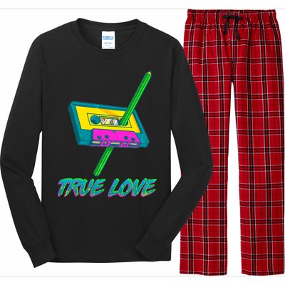 Retro True Love Long Sleeve Pajama Set