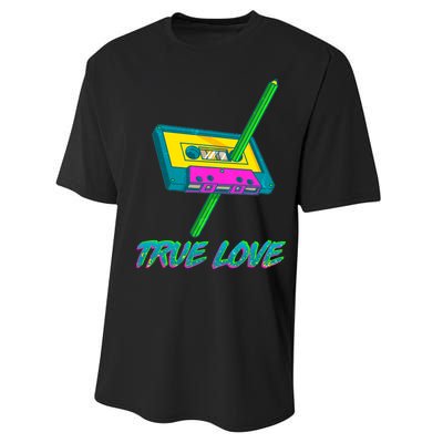 Retro True Love Performance Sprint T-Shirt