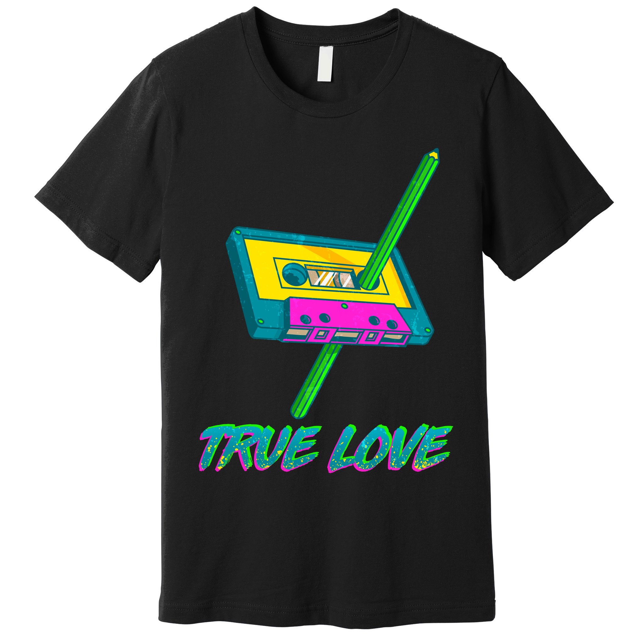 Retro True Love Premium T-Shirt
