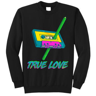 Retro True Love Tall Sweatshirt