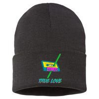 Retro True Love Sustainable Knit Beanie