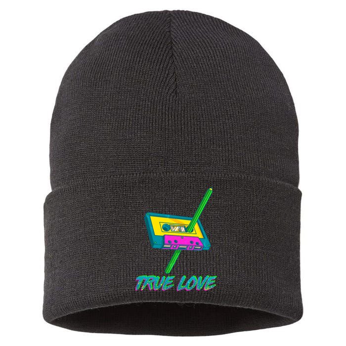 Retro True Love Sustainable Knit Beanie