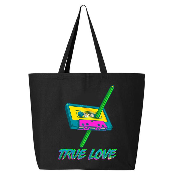Retro True Love 25L Jumbo Tote