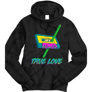 Retro True Love Tie Dye Hoodie