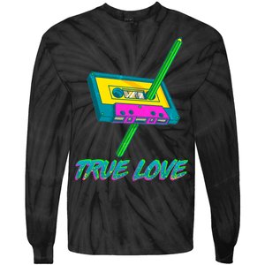 Retro True Love Tie-Dye Long Sleeve Shirt