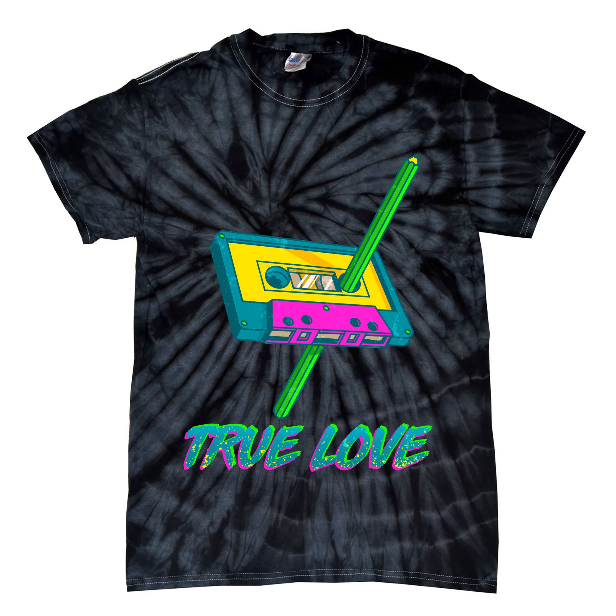 Retro True Love Tie-Dye T-Shirt