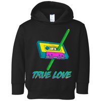 Retro True Love Toddler Hoodie