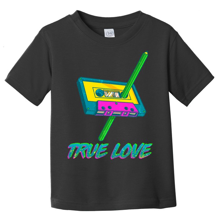 Retro True Love Toddler T-Shirt