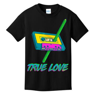 Retro True Love Kids T-Shirt