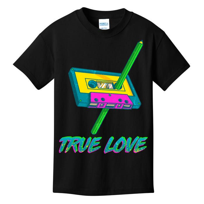 Retro True Love Kids T-Shirt