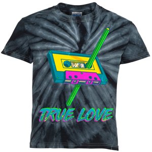 Retro True Love Kids Tie-Dye T-Shirt