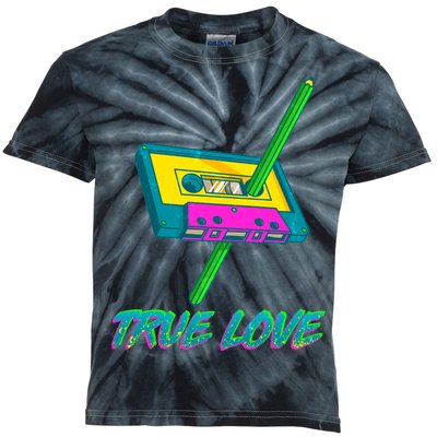 Retro True Love Kids Tie-Dye T-Shirt