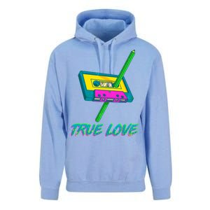 Retro True Love Unisex Surf Hoodie