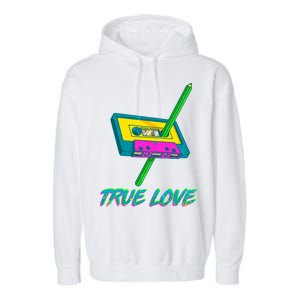 Retro True Love Garment-Dyed Fleece Hoodie