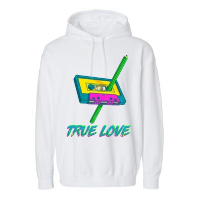 Retro True Love Garment-Dyed Fleece Hoodie